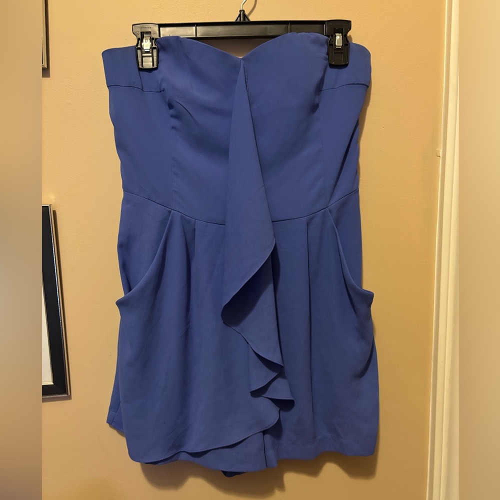 Express Royal Blue Romper